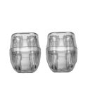 3 Pairs Hidden Animal Drive Car ABS Animal Alarm(Transparent)