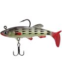 5 PCS Fish-Bait Road Sub-Bait Lead Fish With Single Hook And Three Anchor Hook Bait, Specification: 8cm 14g(Green)
