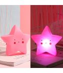 3 PCS Stars Night Light Baby Care Bedside Decoration Light(Pink)