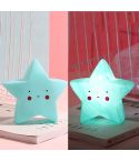 3 PCS Stars Night Light Baby Care Bedside Decoration Light(Blue)