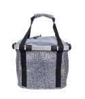 Bicycle Front Bag Basket Aluminum Alloy Foldable Basket, Size:L(Gray)