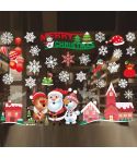 Christmas Decoration Window Stickers Wall Stickers Shopping Mall Supermarket Window Decoration(Color A51)