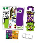 1 Sets Children Cartoon Halloween Decoration Door Hanging Stickers Holiday DIY Game Emoticons(Scientific Geeks)