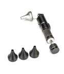 Ear Cleaning Hand Lamp USB Charging Otoscope(Black)