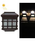5180113 Solar Outdoor Waterproof Panes Wall Light(Warm Light)