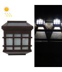 5180113 Solar Outdoor Waterproof Panes Wall Light(White Light)