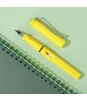 5 PCS No Ink No Need To Sharpen Drawing Sketch Pen Not Easy To Break Erasable HB Writing Pencil(Makaron Yellow)