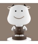 3W Cartoon Crown Pet USB Touch Control Night Light(Cow Coffee)