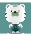 3W Cartoon Crown Pet USB Touch Control Night Light(Tiger Green)