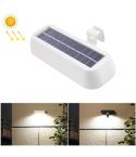 12 LED Solar Outdoor Waterproof Body Sensor Wall Light(White Shell-White Light)
