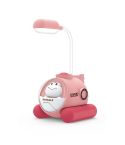 Cartoon Submarine Frog Mini Table Lamp(Pink)