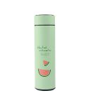 393 Mini Portable Smart Thermos Cup(Green Watermelon)