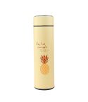 393 Mini Portable Smart Thermos Cup(Yellow Pineapple)