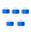 5 PCS D2 LED Flashing Finger Light Stage Small Magic Ball Flash(Blue)