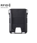 RFID Metal Anti-Theft Credit Card Holder(Black Aluminum Terms)