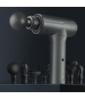BG-128 6-speed Mini Convenient Massage Gun With 6 Massage Heads,CN Plug(Gray)