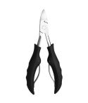 Stainless Steel Nail Clippers Olecranon Dead Skin Pliers Set(Black ABS Handle)