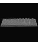 Pudding Double-layer Two-color 108-key Mechanical Translucent Keycap(Gray)