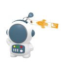 6052 USB Charging Mini Astronaut Shape Bladeless Fan(Blue)