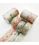 3 Rolls / Set 8958 5m Paper Bronzing Wallet Tape Set(Water Ripple)