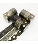 3 Rolls / Set 8958 5m Paper Bronzing Wallet Tape Set(Cloud Pattern)