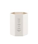 Simple Modern Office Desktop Storage Pen Holder(White)