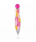 Bowling Style 5D Diamonds Painting Pens Single Head Point Drill Pen(Rose Red)