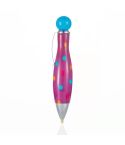 Bowling Style 5D Diamonds Painting Pens Single Head Point Drill Pen(Blue)