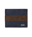 MenBense Large Capacity Short Multi-Card Matte Wallet(Blue)
