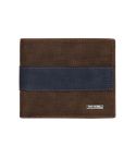 MenBense Large Capacity Short Multi-Card Matte Wallet(Dark Brown)