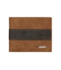 MenBense Large Capacity Short Multi-Card Matte Wallet(Light Brown)