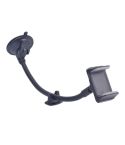 Suction Cup Long Soft Hose Windshield Car Mobile Phone Clip Bracket(Gray Box Packaging)