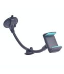 Suction Cup Long Soft Hose Windshield Car Mobile Phone Clip Bracket(Blue Box Packaging)