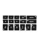Car Button Repair Sticker AC Central Control Sticker(D 16 Key)