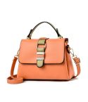 08818 Multifunctional Lady Small Square Handbag(Orange)