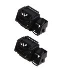 2 PCS SD-1012 Car Multifunctional Drink Holder Garbage Box(Black)