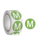 10 PCS Clothing Shoes & Hats Size Model Label Round Sticker(A-446)