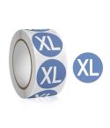 10 PCS Clothing Shoes & Hats Size Model Label Round Sticker(A-448)