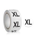 10 PCS Clothing Shoes & Hats Size Model Label Round Sticker(A-455)
