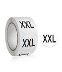 10 PCS Clothing Shoes & Hats Size Model Label Round Sticker(A-456)