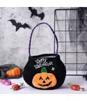 Candy Bags Children'S Gift Cloth Bag For Halloween(Pumpkin)