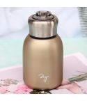 280ml 304 Stainless Steel Handle Vacuum Insulation Cup Big Belly Gift Cup(Gold)