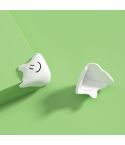 Baby Table Corner Anti-collision Silicone Protective Cover(White)