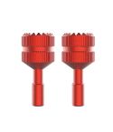 1 Pair Sunnylife MM3-YG393 For DJI Mini3 Pro DJI RC With Screen Remote Control Thumb Rocker(Red)
