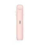 Cigarette Rod Transparent Protective Case For Relx 5 Generation(Pink)