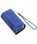 Leather Shockproof Electronic Cigarette Storage Protective Case For IQO 3.0(Blue)