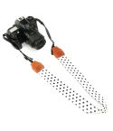 Multi-color Shoulder Neck Strap SLR Retro Camera Shoulder Strap(White)