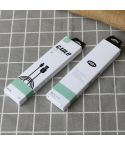 50 PCS Data Cable Packaging Carton Mobile Phone Charging Cable Storage Box(White)