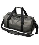 B-316 Large Capacity Glossy Waterproof Fitness Bag Luggage Bag(Grey)