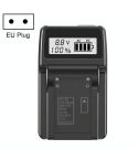 F550/F750/F970 LCD Single Charger Camera Battery Charger, EU Plug